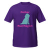 Cocker Mud Magnet–Cocker Spaniel–WAG Co. Unisex T‑Shirt