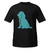 Cyan Flush–Cocker Spaniel–WAG Co. Unisex T‑Shirt