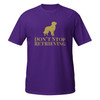 Don’t Stop Retrieving–Golden–WAG Co. Unisex T‑Shirt