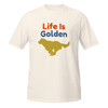 Life Is Golden–Golden Retriever–WAG Co. Unisex T‑Shirt