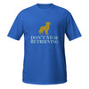 Don’t Stop Retrieving Bold–Golden–WAG Co. Unisex T‑Shirt