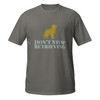 Don’t Stop Retrieving Bold–Golden–WAG Co. Unisex T‑Shirt