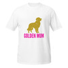Golden Mum–Golden Retriever–WAG Co. Unisex T‑Shirt