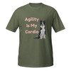 Agility Is My Cardio–Border Collie–WAG Co. Unisex T‑Shirt