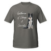 Gatherer of Sheep & Secrets Bold–Collie–WAG Co. Unisex T‑Shirt