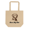 Love My Lab – Organic Cotton Shopper
