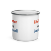 Life’s Better with Jack Russell – Jack Russell Enamel Mug 12oz
