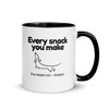 Every Snack You Make – Dachshund BrightSide Colour Mug 11oz
