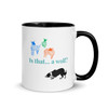 Is That a Wolf? – Border Collie BrightSide Colour Mug 11oz