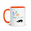 Is That a Wolf? – Border Collie BrightSide Colour Mug 11oz