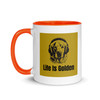 Life Is Golden – Golden Retriever Colour Mug 11oz