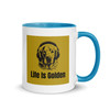 Life Is Golden – Golden Retriever Colour Mug 11oz