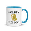 Golden Gun Dog – Golden Retriever Colour Mug 11oz