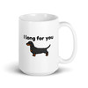 I Long for You – Dachshund Mug