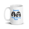 Spaniel Hedge‑Diving Team Script – Cocker Spaniel Mug