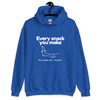Women’s Every Snack You Make Bold – Dachshund FETCH Hoodie
