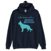 Men’s Life’s Better – German Shepherd FETCH Hoodie