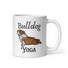 Namaste, Then Nap – British Bulldog Mug – 11oz