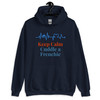 Men’s Keep Calm, Cuddle a Frenchie – FETCH Hoodie