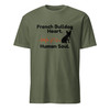 French Bulldog Heart, Human Soul – Wag Co. Unisex T-Shirt
