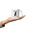 Calm Down, Hug the Dog – French Bulldog Mug – 11oz