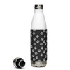 Stainless Steel Water Bottle (17oz) – Midnight Ash Series