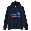 Men’s Life’s Better – Springer Spaniel FETCH Hoodie