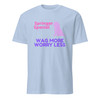 Wag More, Worry Less – Springer – Wag Co. Unisex T-Shirt