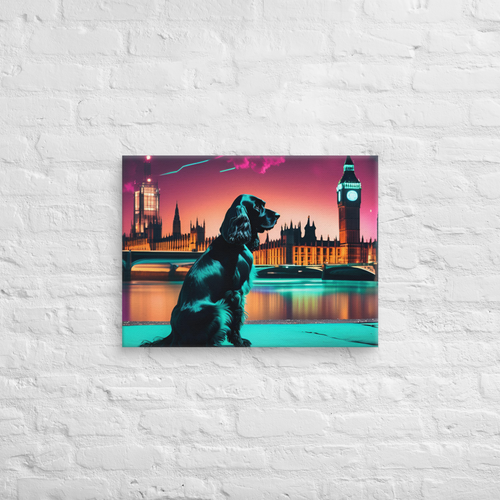 Majestic Capital – Cocker Spaniel Wall Art – Landscape Canvas Print