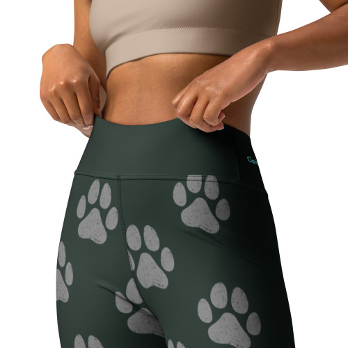 Forest Sync – Clarity by K9AT Yoga Leggings