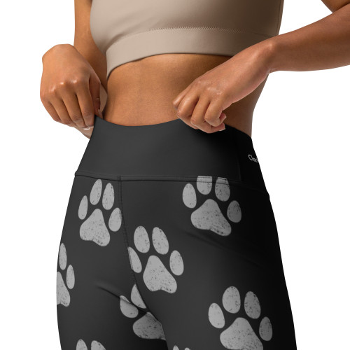 Midnight Ash – Clarity by K9AT Yoga Leggings
