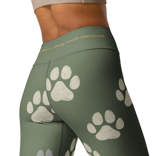 Olive Drift – Clarity by K9AT Yoga Leggings