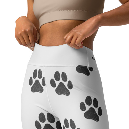 Bone White – Clarity by K9AT Yoga Leggings