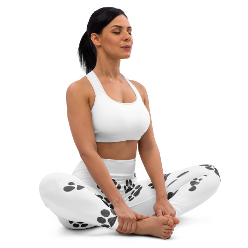 Bone White – Clarity by K9AT Yoga Leggings