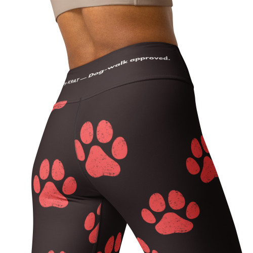 Infra Pulse – Clarity by K9AT Yoga Leggings