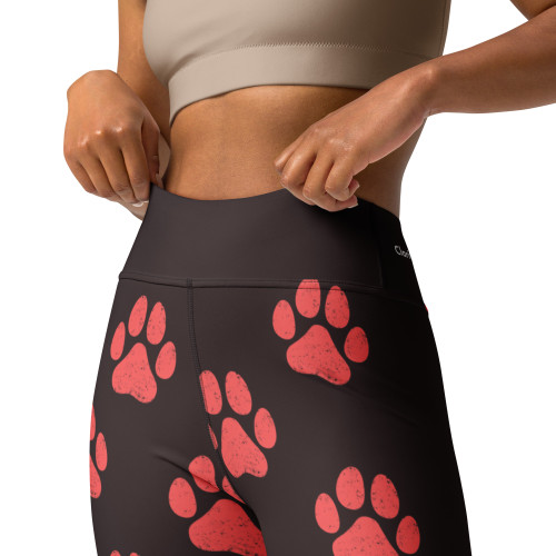 Infra Pulse – Clarity by K9AT Yoga Leggings
