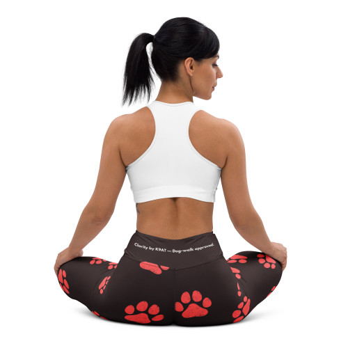 Infra Pulse – Clarity by K9AT Yoga Leggings