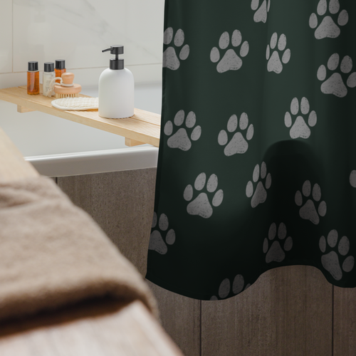 Luxury Shower Curtain – Forest Sync Series
