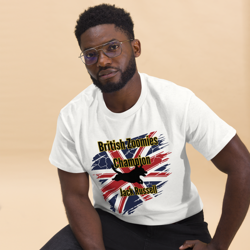 Men's British Zoomies Champion – Jack Russell T Shirt