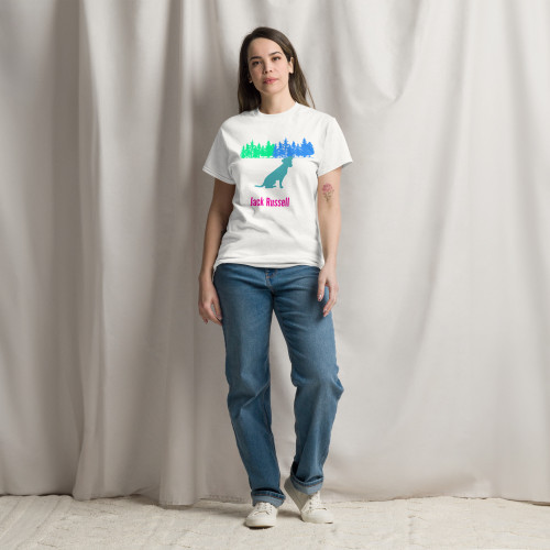 Women's Neon Jack – Jack Russell T-shirt