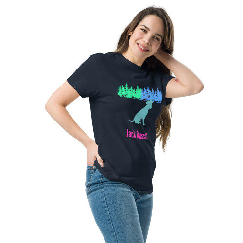 Women's Neon Jack – Jack Russell T-shirt
