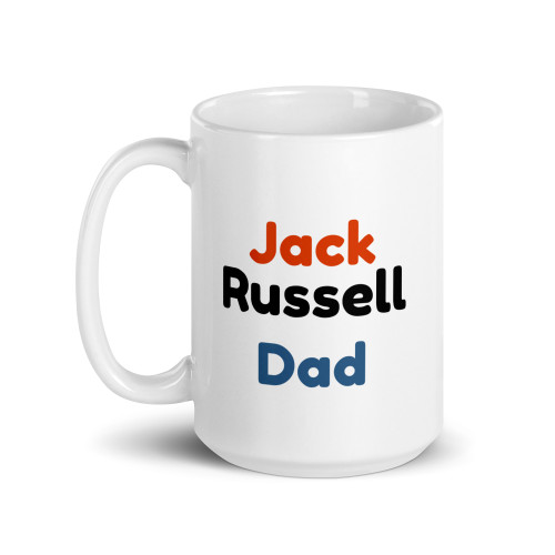 Tea & Coffee Mug 11oz, 15oz – Jack Russell Dad