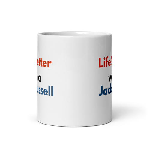 Tea & Coffee Mug – Life's Better with a Jack Russell