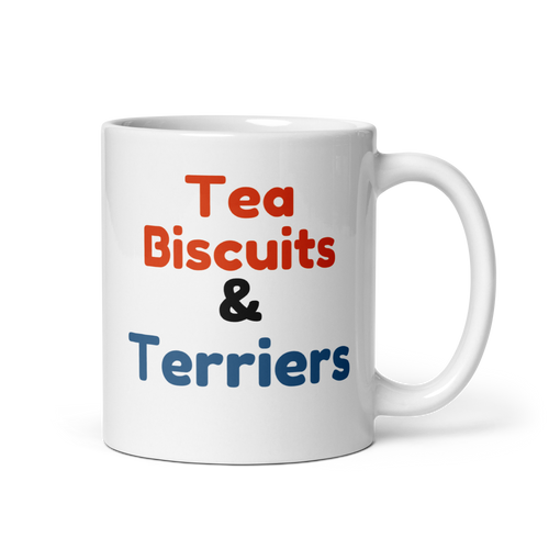 Tea & Coffee Mug 11oz, 15oz – Tea Biscuits & Terriers