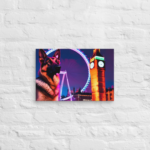 Thames Protector – German Shepherd Wall Art