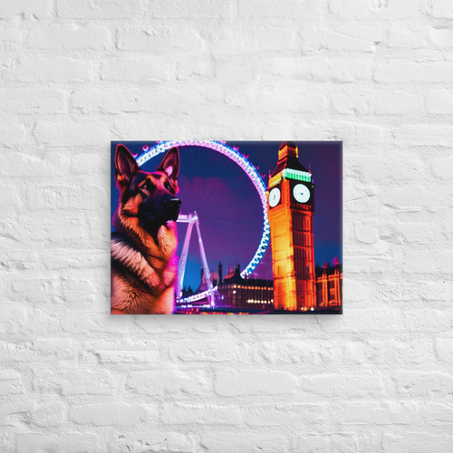 Thames Protector – German Shepherd Wall Art