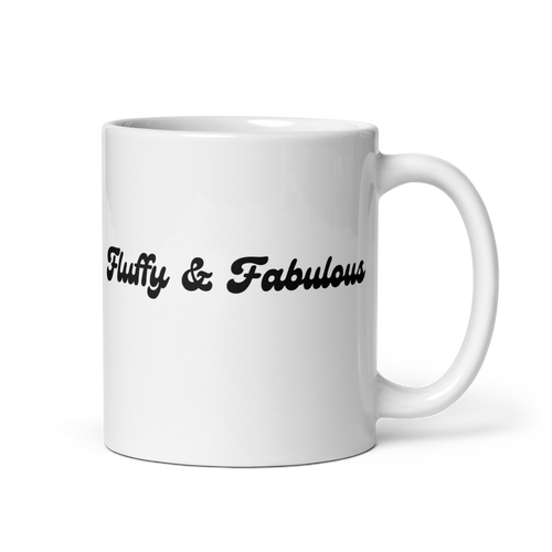 Fluffy & Fabulous – Mug for the Stylish Dog Lover