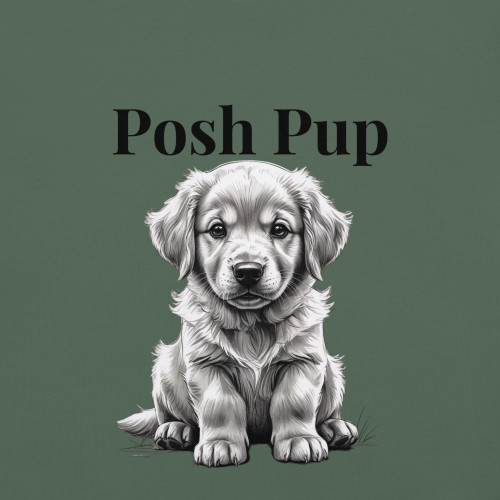 Men’s Posh Pup – Premium Vintage T-Shirt