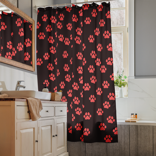 Luxury Shower Curtain – Infra Pulse Series