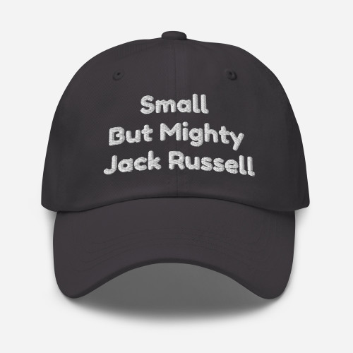 Small But Mighty – Jack Russell Embroidered Cap